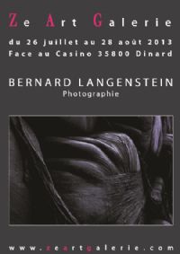 Exposition Bernard Langenstein. Du 26 juillet au 28 août 2013 à Dinard. Ille-et-Vilaine.  11H00